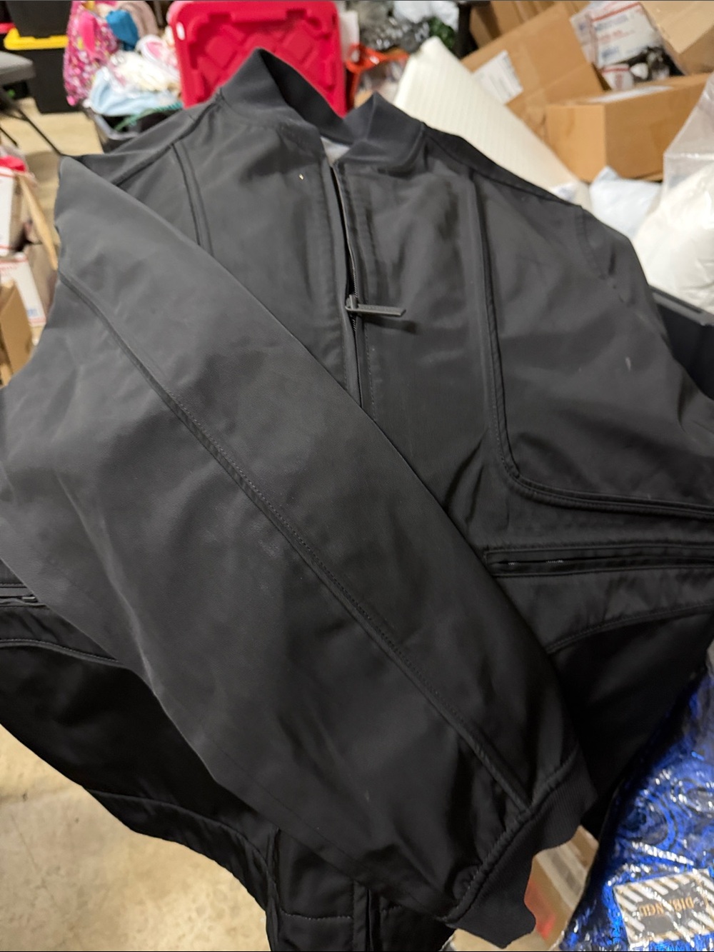 Perry Ellis Men's All weather Black Jacket